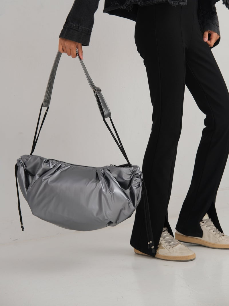 Zuri Bag Large string bag - Dark Silver - Image 3